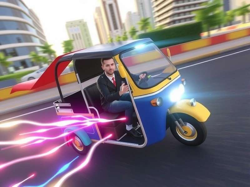 Tuk Tuk Stunt Challenges